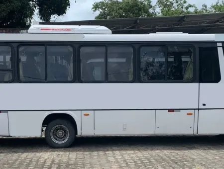 Ônibus MARCOPOLO SENIOR M.BENZ LO 916 JM 2013 seminovo à venda, código 418 - foto 02