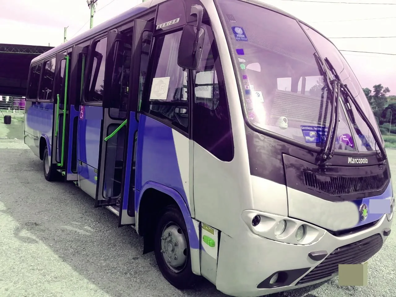 Ônibus MARCOPOLO SENIOR M.BENZ LO 916 JM 2020 seminovo à venda, código 311 - foto 01