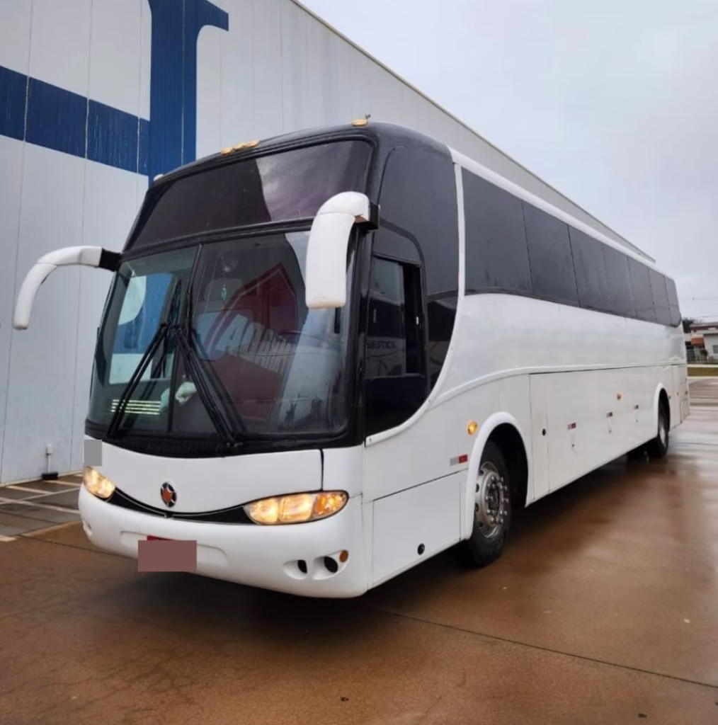 Marcopolo Viaggio 1050 G6 Chassi Scania K124 Ano 2002 COD.596