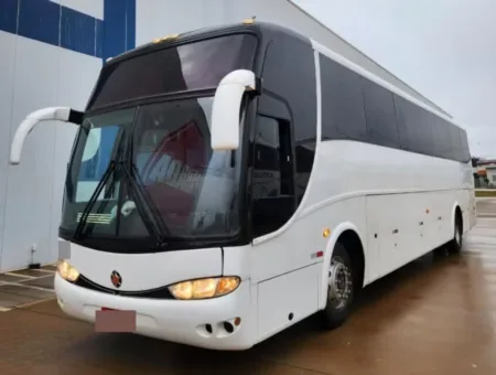 Ônibus MARCOPOLO VIAGGIO 1050 G6 K 124 JM 2002 seminovo à venda, código 596 - foto 01