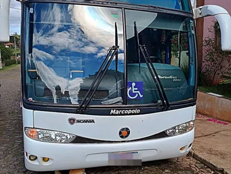 Ônibus MARCOPOLO VIAGGIO 1050 G6 SCANIA K310 JM 2004 seminovo à venda, código 995 - foto 02