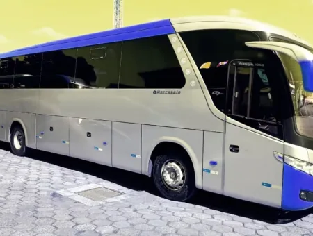 Ônibus MARCOPOLO VIAGGIO 1050 G7 VOLVO B270F JM 2012 seminovo à venda, código 604 - foto 02