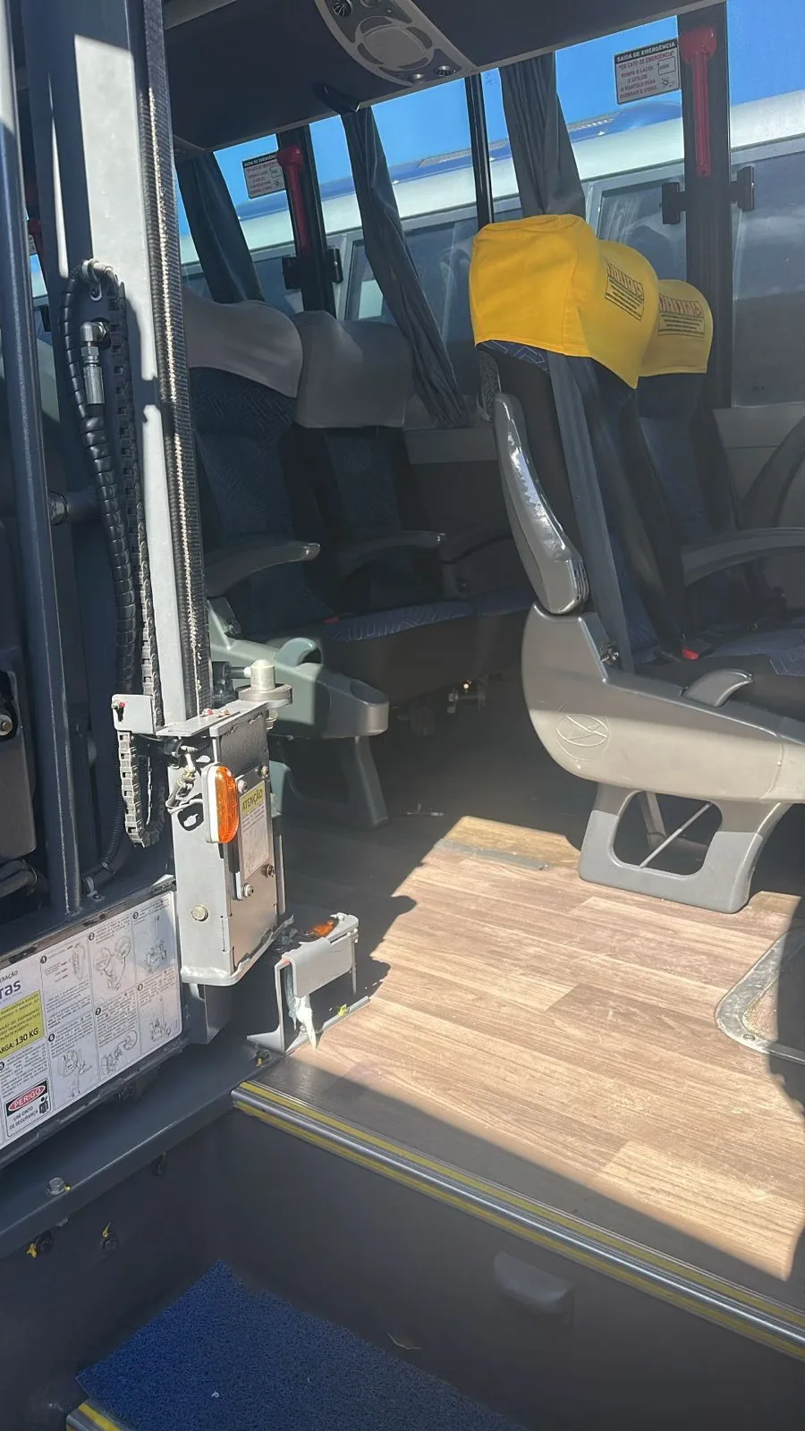 Ônibus MARCOPOLO VOLARE DW9 MB LO 916 JM 2022 seminovo à venda, código 1687 - foto 02