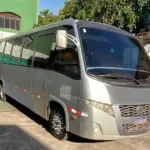 Ônibus MARCOPOLO VOLARE W9 AGRALE CUMMINS JM 2017 seminovo à venda, código 1671 - foto 01
