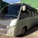 Ônibus MARCOPOLO VOLARE W9 AGRALE CUMMINS JM 2017 seminovo à venda, código 1671 - foto 02