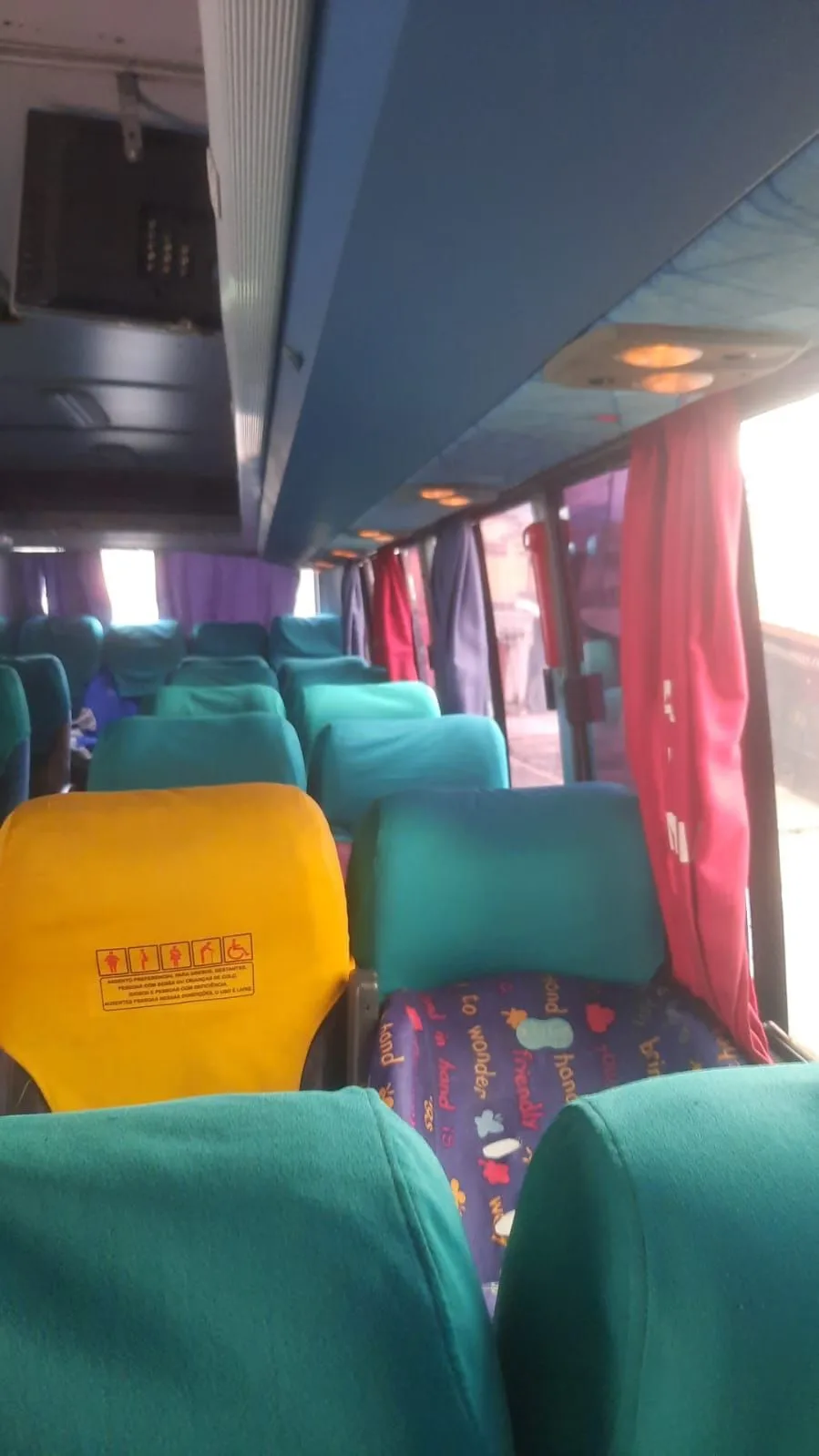 Ônibus MARCOPOLO VOLARE W9 AGRALE MA 10 JM 2008 seminovo à venda, código 1688 - foto 08