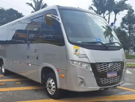 Ônibus MARCOPOLO VOLARE W9 LIMOUSINE AGRALE JM 2014 seminovo à venda, código 1738 - foto 01