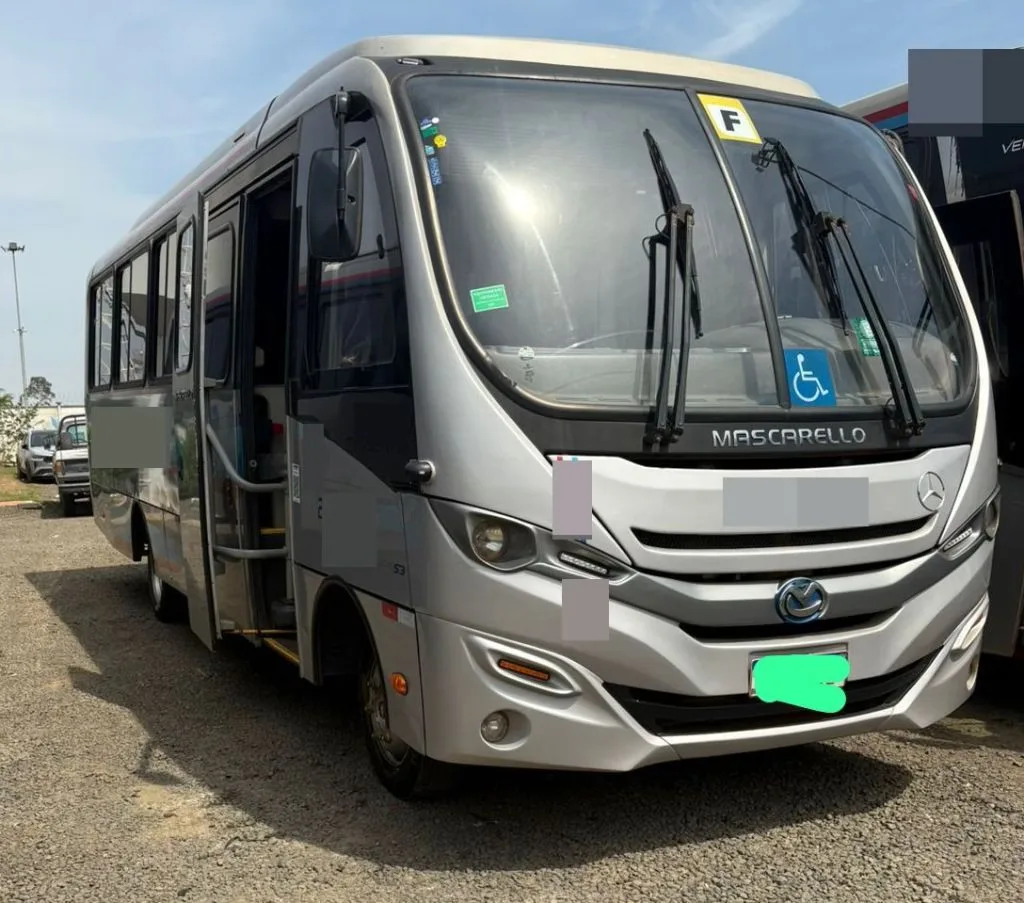 Ônibus MASCARELLO GRAN MICRO M.BENZ LO 916 JM 2023 seminovo à venda, código 704 - foto 01