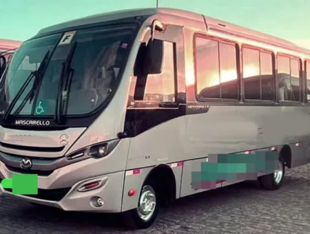 Ônibus MASCARELLO GRAN MICRO M.BENZ LO 916 JM 2023 seminovo à venda, código 704 - foto 02