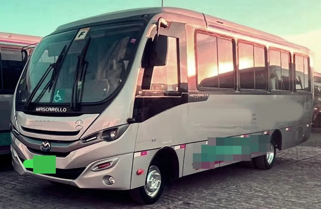 Ônibus MASCARELLO GRAN MICRO M.BENZ LO 916 JM 2023 seminovo à venda, código 704 - foto 02