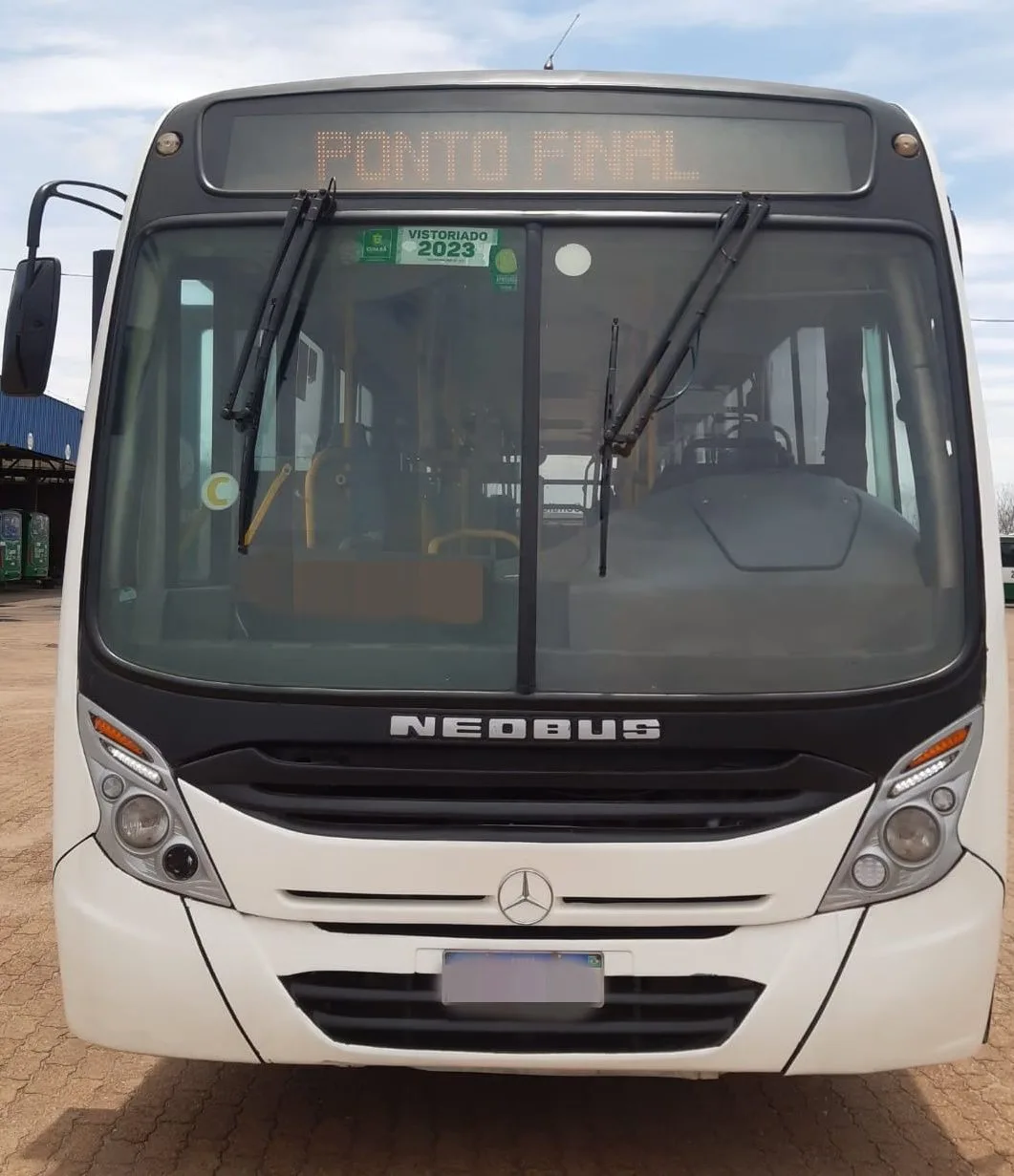 Ônibus NEOBUS MEGA MB 1721 JM 2014 seminovo à venda, código 1483 - foto 01