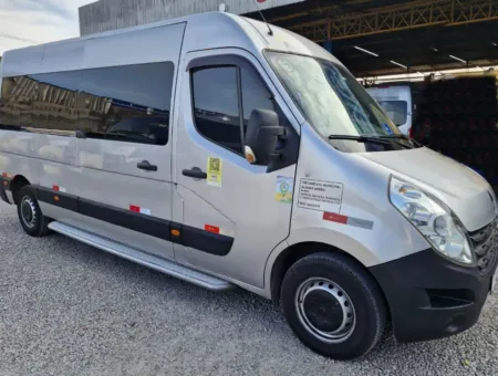 Ônibus RENAULT MASTER L3H2 LUXO JM 2018 seminovo à venda, código 1396 - foto 01