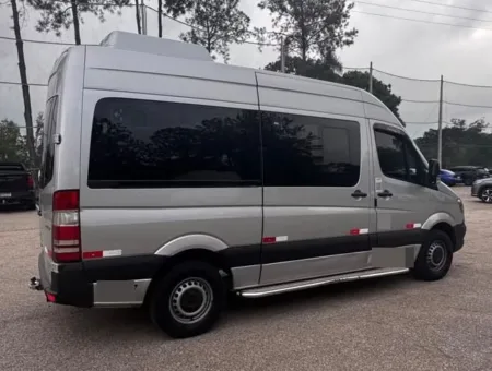 Ônibus SPRINTER CDI 415 CURTA TETO ALTO LUXO JM 2019 seminovo à venda, código 145 - foto 02