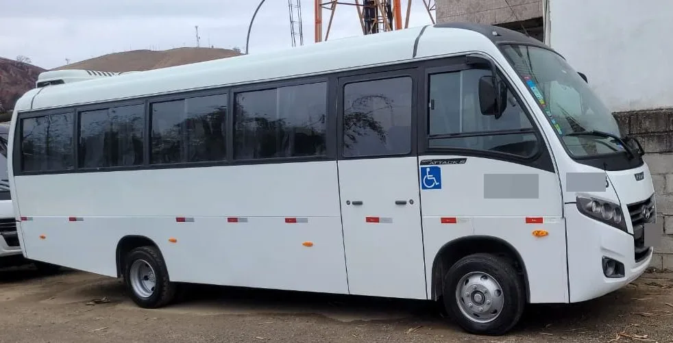 Ônibus VOLARE ATTACK 8 AGRALE MWM JM 2023 seminovo à venda, código 342 - foto 02