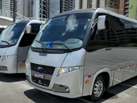 Ônibus VOLARE FLY 9 AGRALE JM 2023 seminovo à venda, código 1323 - foto 01