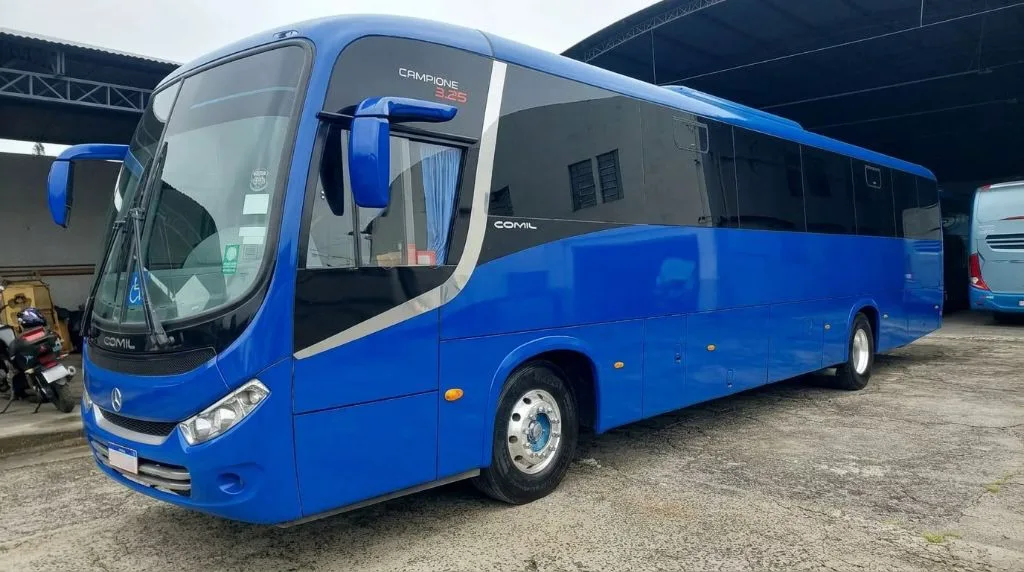 Ônibus COMIL CAMPIONE 3.25 M.BENZ OF 1721 JM 2023 seminovo à venda, código 244 - foto 03