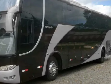 Ônibus MARCOPOLO PARADISO 1200 G6 O500 RS JM 2008 seminovo à venda, código 1304 - foto 03