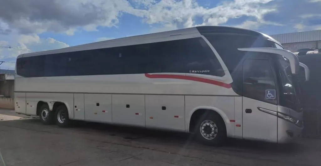 Ônibus MARCOPOLO PARADISO 1200 G7 O500 RSD JM 2013 seminovo à venda, código 249 - foto 02