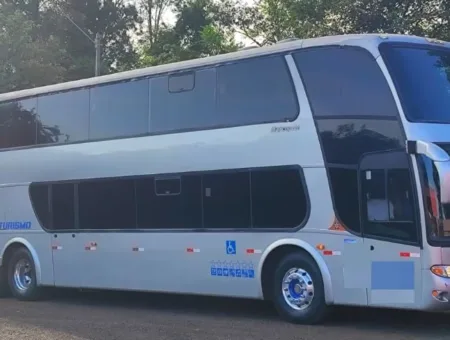 Ônibus MARCOPOLO PARADISO 1800 DD G6 K 360 JM 2004 seminovo à venda, código 758 - foto 01