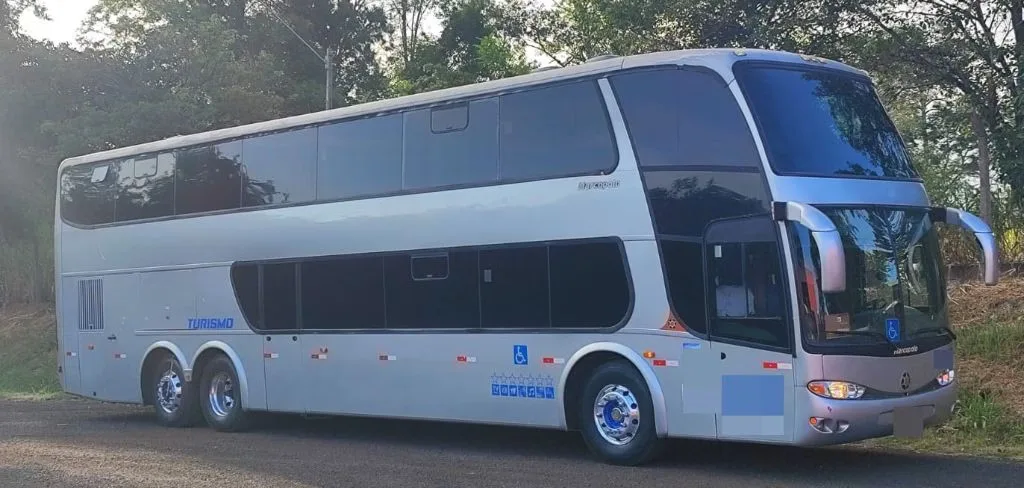 Ônibus MARCOPOLO PARADISO 1800 DD G6 K 360 JM 2004 seminovo à venda, código 758 - foto 01