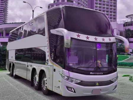 Ônibus MARCOPOLO PARADISO 1800 DD G7 B11R JM 2015 seminovo à venda, código 804 - foto 01