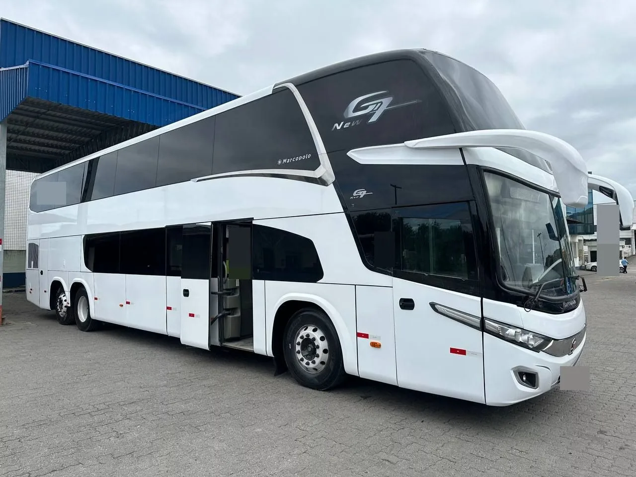 Ônibus MARCOPOLO PARADISO 1800 DD G7 B420 R JM 2021 seminovo à venda, código 124 - foto 01
