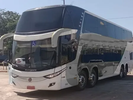 Ônibus MARCOPOLO PARADISO DD 1800 G7 K400 JM 2014 seminovo à venda, código 1420 - foto 01