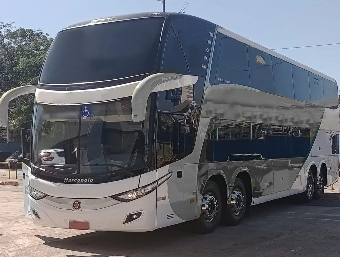 Ônibus MARCOPOLO PARADISO DD 1800 G7 K400 JM 2014 seminovo à venda, código 1420 - foto 01