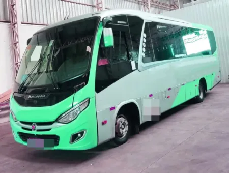 Ônibus MARCOPOLO SENIOR M.BENZ LO 916 JM 2019 seminovo à venda, código 591 - foto 02