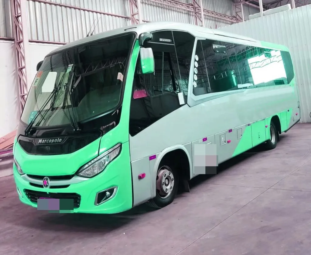 Ônibus MARCOPOLO SENIOR M.BENZ LO 916 JM 2019 seminovo à venda, código 591 - foto 02