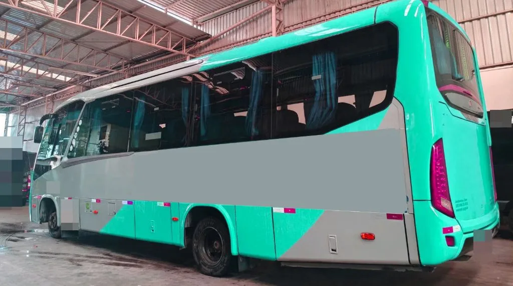 Ônibus MARCOPOLO SENIOR M.BENZ LO 916 JM 2019 seminovo à venda, código 591 - foto 03