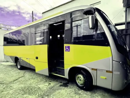 Ônibus MARCOPOLO SENIOR M.BENZ LO 916 JM 2024 seminovo à venda, código 766 - foto 01