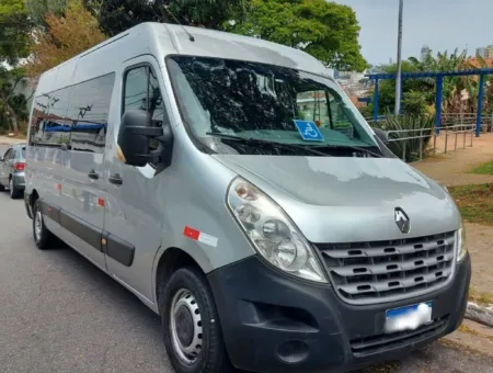 Ônibus RENAULT MASTER L3H2 LUXO JM 2015 seminovo à venda, código 1276 - foto 01
