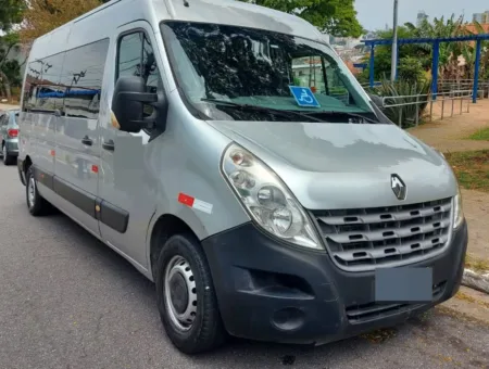 Ônibus RENAULT MASTER L3H2 LUXO JM 2015 seminovo à venda, código 617 - foto 01