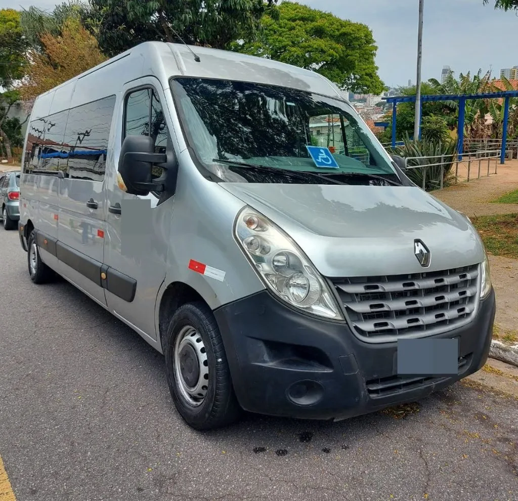 Ônibus RENAULT MASTER L3H2 LUXO JM 2015 seminovo à venda, código 617 - foto 01