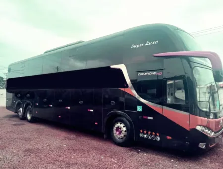Ônibus COMIL CAMPIONE HD LD VOLVO B11R JM 2012 seminovo à venda, código 681 - foto 01