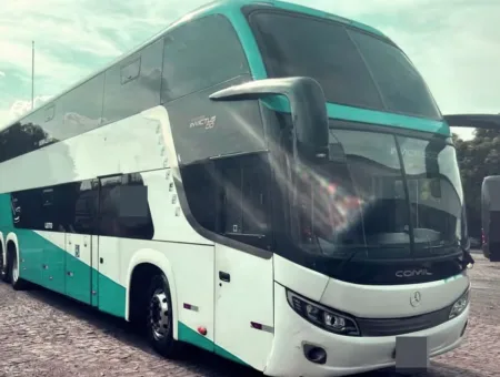 Ônibus COMIL CAMPIONE INVICTUS DD 0500 RSD JM 2020 seminovo à venda, código 86 - foto 01