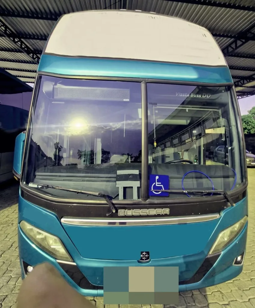 Ônibus BUSSCAR PANORAMICO DD O500 RSD JM 2020 seminovo à venda, código 1075 - foto 02