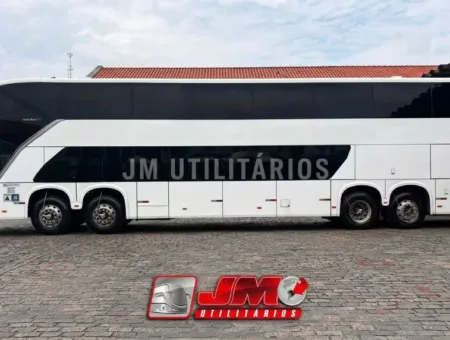 Ônibus Busscar Panoramico DD K440 2021 seminovo à venda, código 552 - foto 01