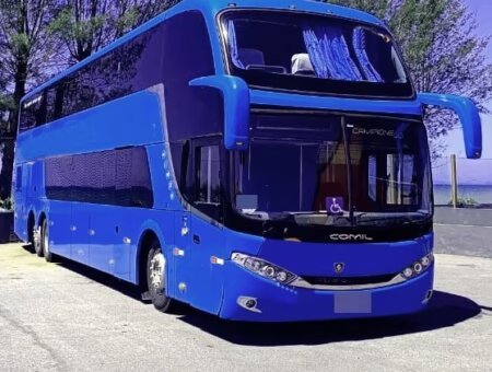 Ônibus Comil Campione HD DD Scania K400 2015 seminovo à venda, código 660 - foto 01