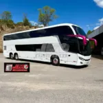 Ônibus COMIL INVICTUS DD 1800 VOLVO B420R JM 2022 seminovo à venda, código 427 - foto 01
