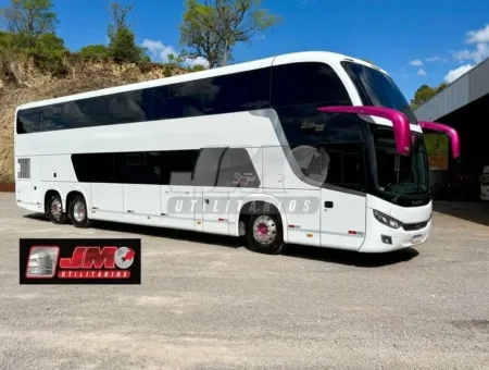 Ônibus COMIL INVICTUS DD 1800 VOLVO B420R JM 2022 seminovo à venda, código 427 - foto 01
