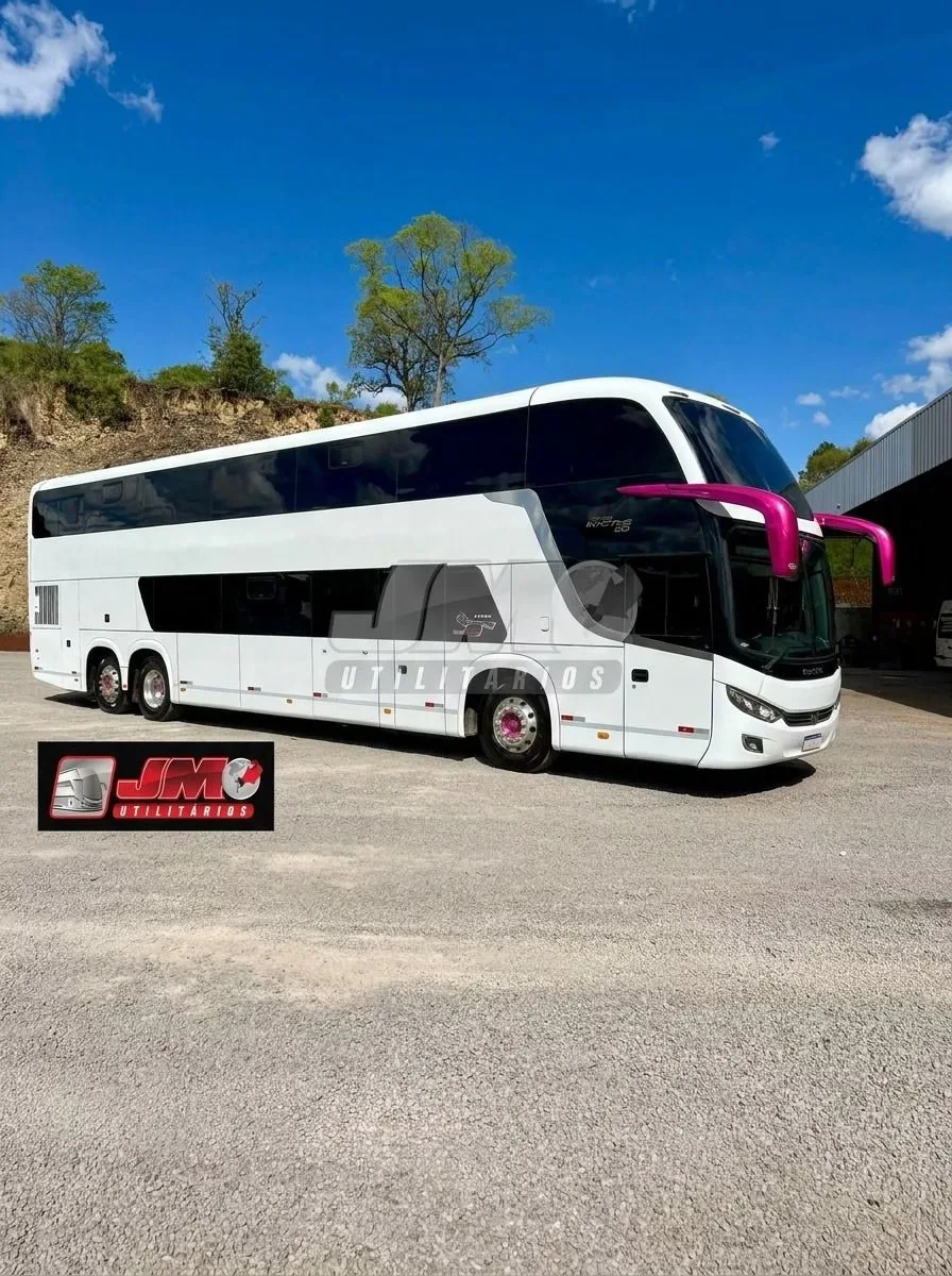 Ônibus COMIL INVICTUS DD 1800 VOLVO B420R JM 2022 seminovo à venda, código 427 - foto 01