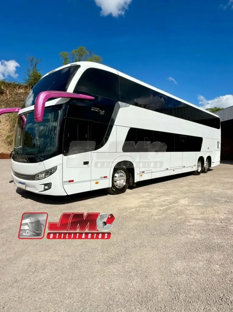 Ônibus COMIL INVICTUS DD 1800 VOLVO B420R JM 2022 seminovo à venda, código 427 - foto 02