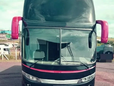 Ônibus Comil Invictus DD HD Volvo B450R 2017 seminovo à venda, código 347 - foto 01