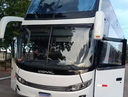 Ônibus Comil Invictus DD Scania 2019 seminovo à venda, código 1641 - foto 01