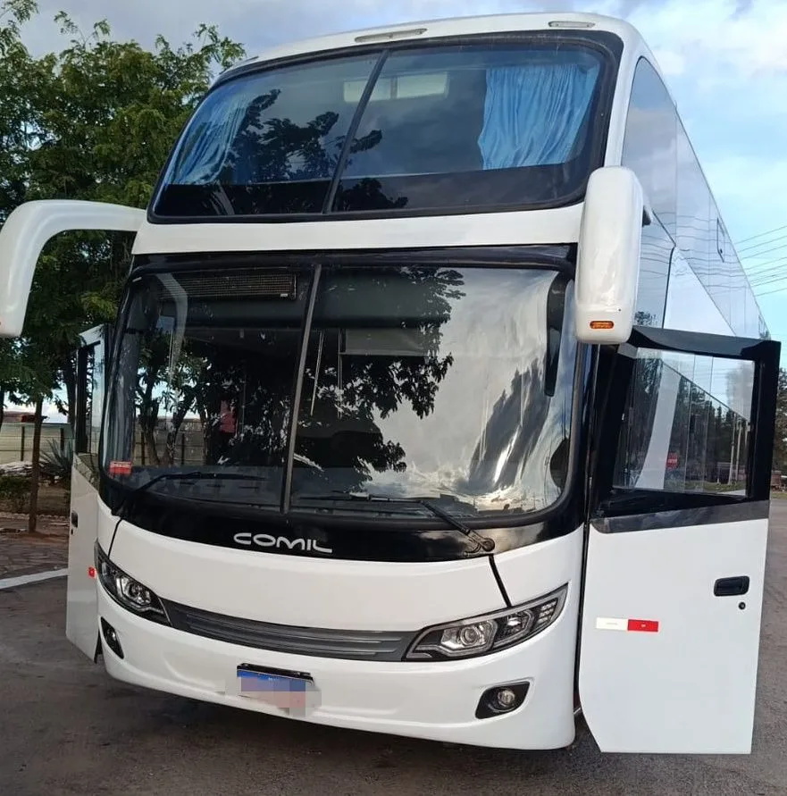Ônibus Comil Invictus DD Scania 2019 seminovo à venda, código 1641 - foto 01