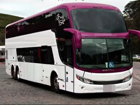 Ônibus COMIL INVICTUS DD SCANIA K 400 JM 2018 seminovo à venda, código 769 - foto 01