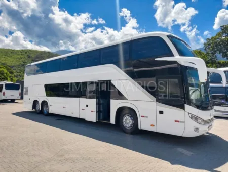 Ônibus Comil Invictus DD Scania K400 2020 seminovo à venda, código 324 - foto 01