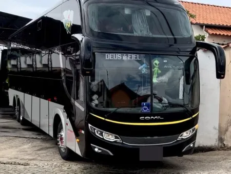 Ônibus COMIL INVICTUS LD HD SCANIA K 400 JM 2017 seminovo à venda, código 422 - foto 01